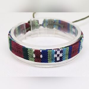Men's bracelet striped punk‎ new e63